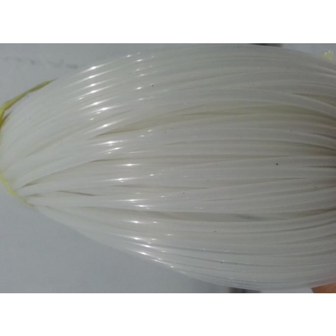 Selang piping 2 mm KW1 pelipit tali rotan plastik bahan pandepun tas Non COD