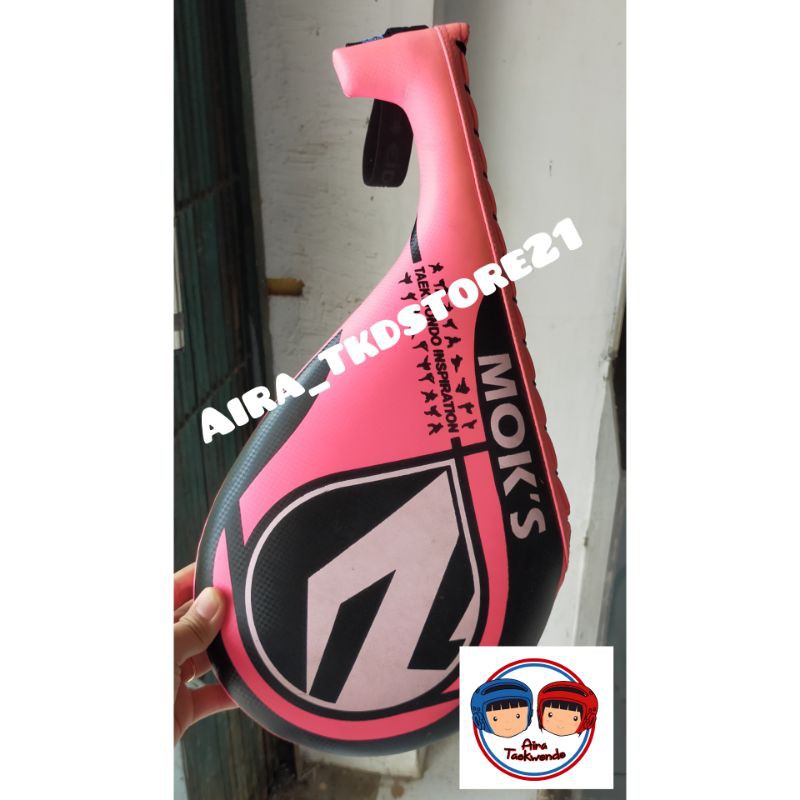 MOKS TARGET TAEKWONDO MITT NEON