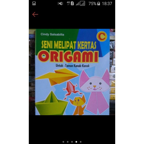 

seni melipat kertas origami untuk anak-anak C