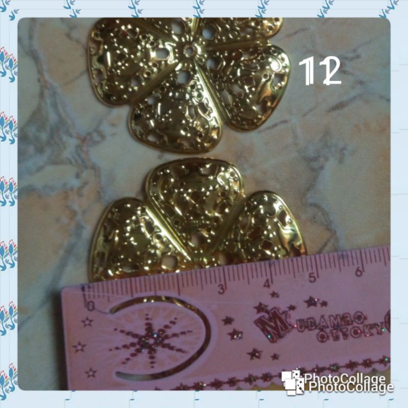 Lempengan gold 10.000/10