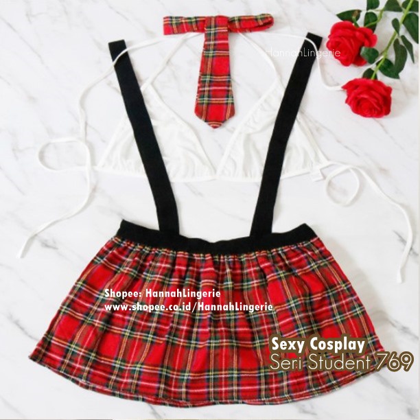 XXL-7XL Lingerie Student Murid Sekolah Kostum BigSize Cosplay Costume Jumbo Besar XXL 3XL 4XL 5XL 6XL 7XL 769