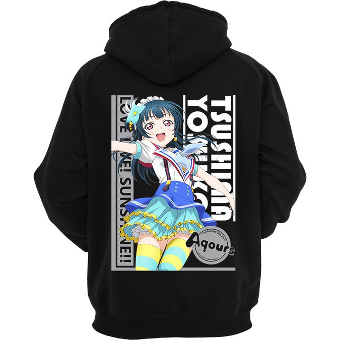 Tsushima Yoshiko Hoodies (Anime : Love Live Sunshine) Anime Hoodie