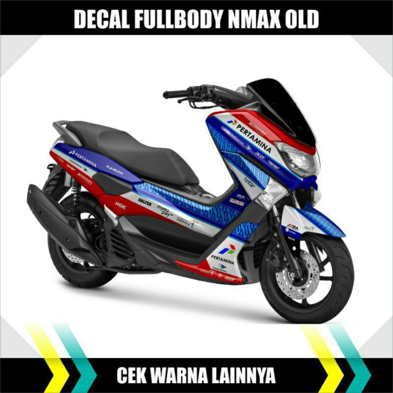 DECAL FULLBODY YAMAHA NMAX OLD/STICKER DECAL YAMAHA NMAX OLD MANDALIKA
