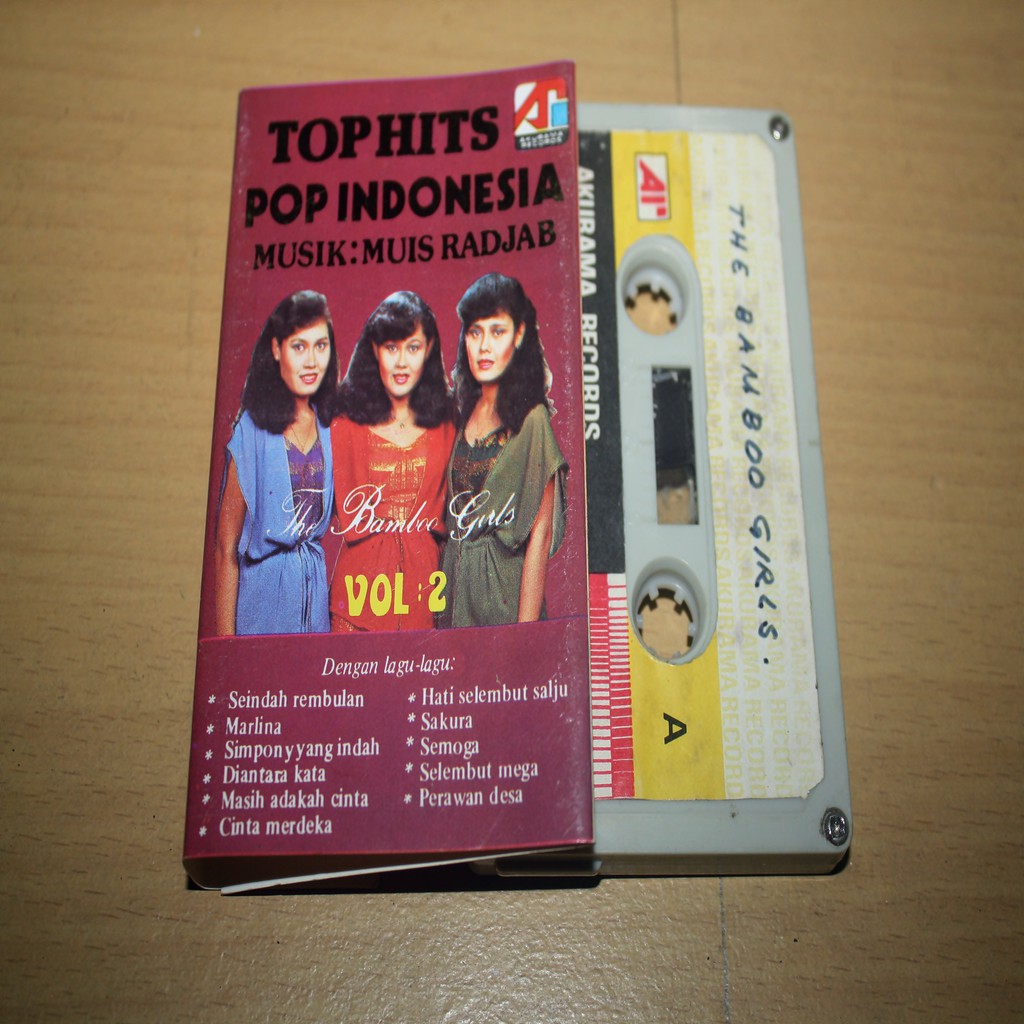 kaset pita the bamboo girls - top hits pop indonesia
