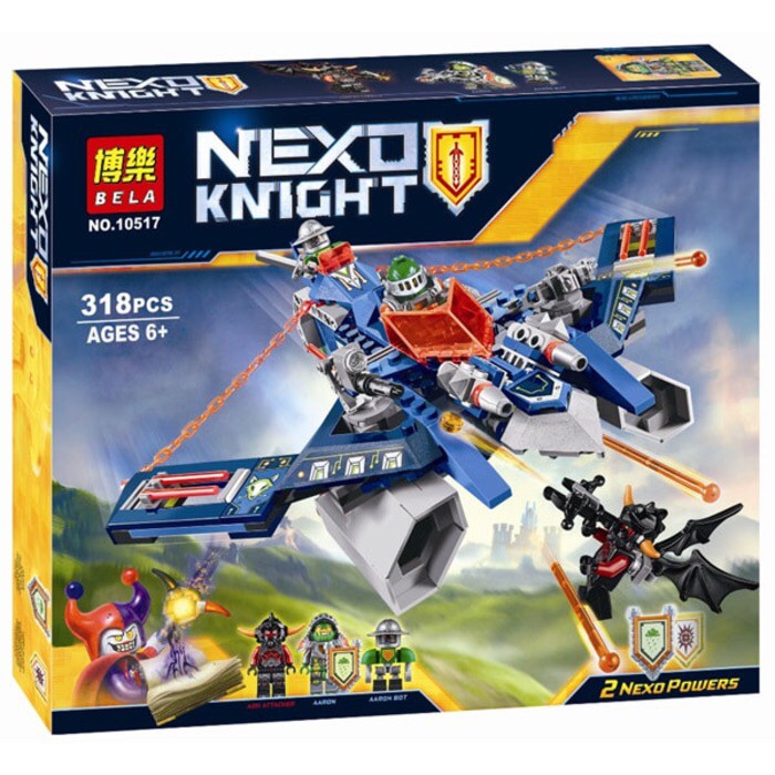 Lego Kw Nexo Knights Aaron Fox's Aero Striker V2 Bela 10517