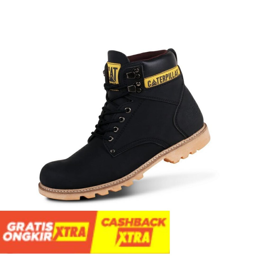 ORIGINAL  - SEPATU PRIA CATERPILLAR BOOTS SAFETY MURAH