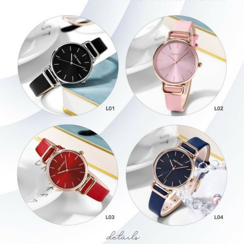JAM TANGAN 8128 JIMS HONEY Wanita Cewek Ori JH