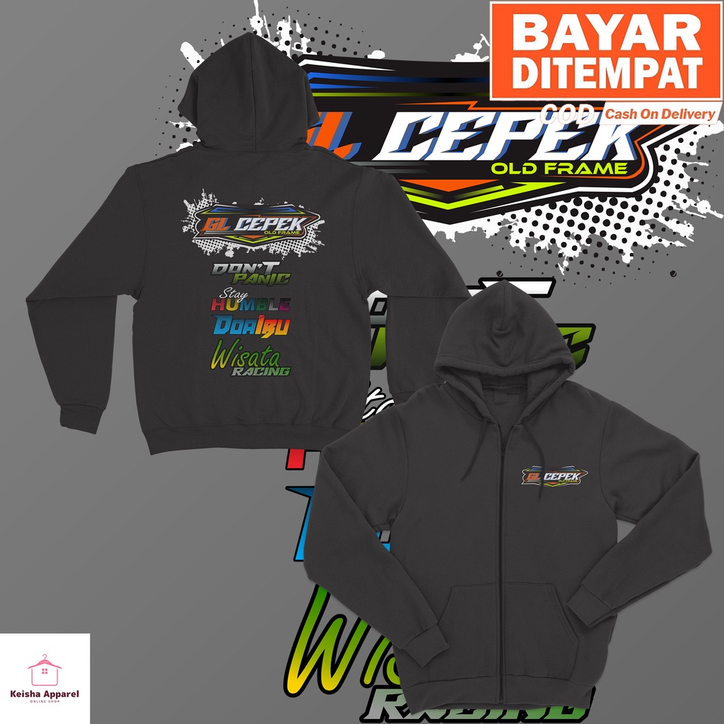 JAKET ZIPPER HONDA GL CEPEK KATA KATA HEREX JAKET GL COWOK CEWEK