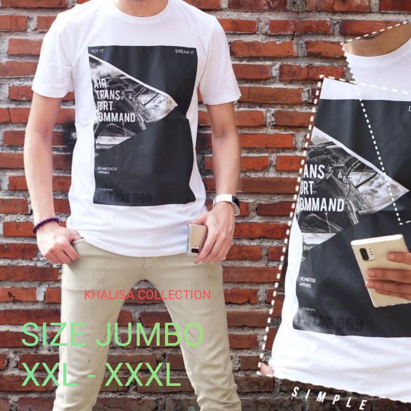 GREENLIGHT - BAJU KAOS JUMBO XXL, XXXL