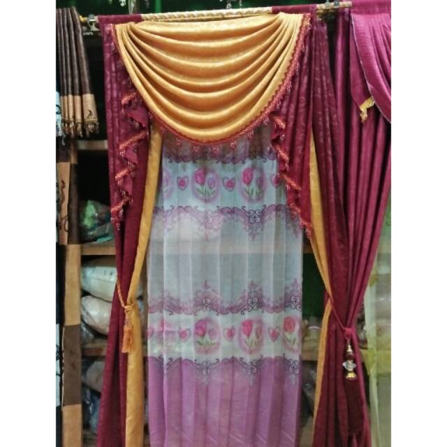 Gorden/Hordeng Rumah ( 1 Kaca)