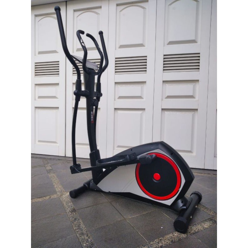 Jual Alat Fitnes Sepeda Elliptical Magnetik Lifesport Shopee Indonesia 