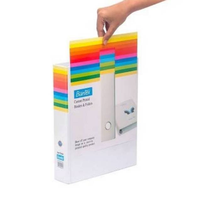 

[SALE!] Bantex Insert Binder A4 3 Ring 52mm White 8652 07