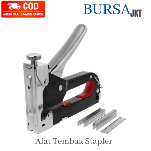 STEPLER TEMBAK GUN TECKER JOK MOTOR SOFA TRIPLEK