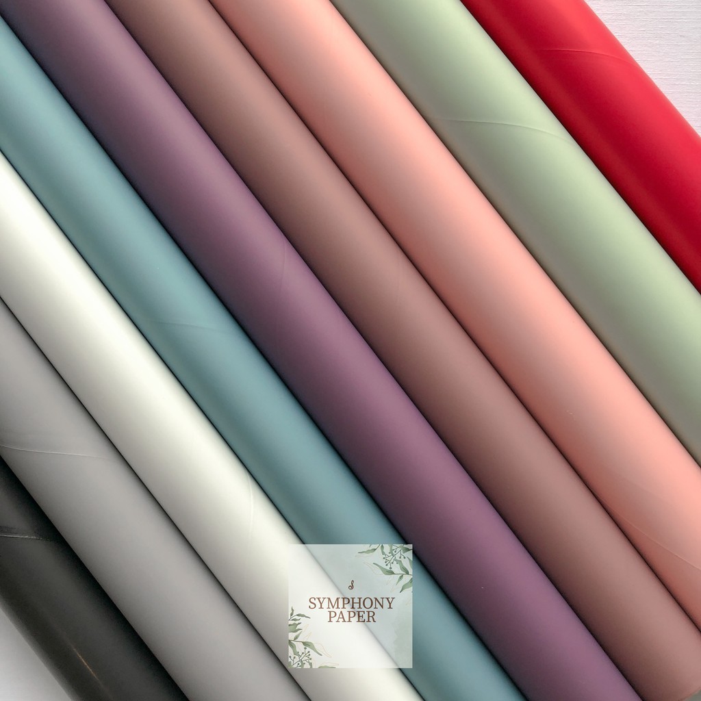 

[20 Lembar] Cellophane Bicolor Import kualitas Premium / Kertas Buket Bungkus Bunga / Wrapping Paper