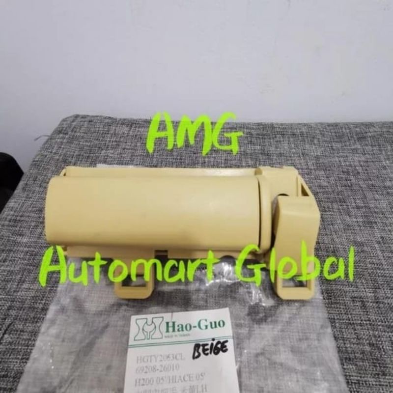 Handle handel pintu tengah hiace commuter kiri black grey beige