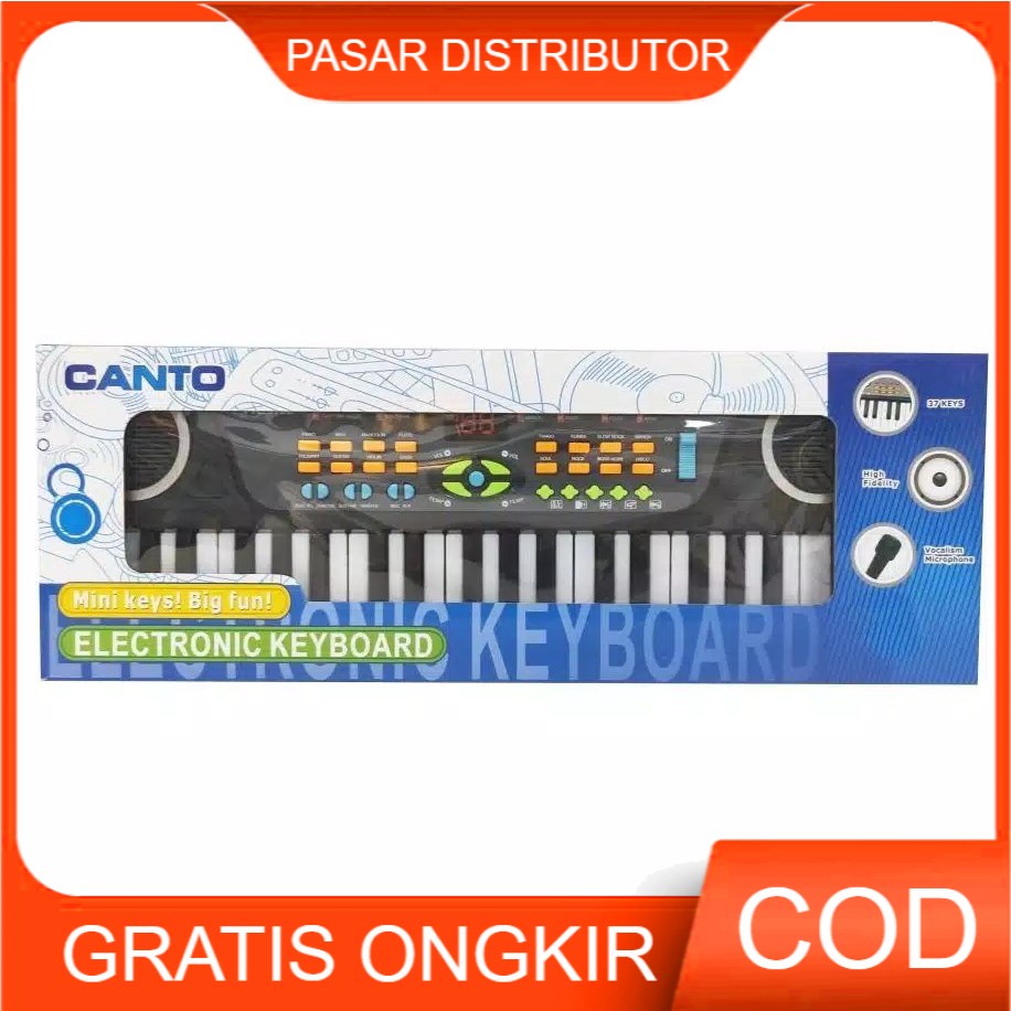 Multi Function Keyboard 37 Key - Mainan Anak Edukasi Piano Electronic - Mainan Anak