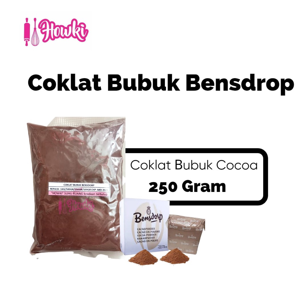 

Coklat Bubuk Bensdrop Repack 250gr