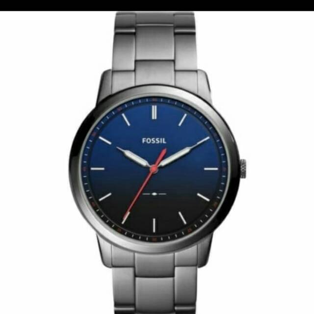 Jam Tangan Pria Fossil FS5377 Blue Dial Original