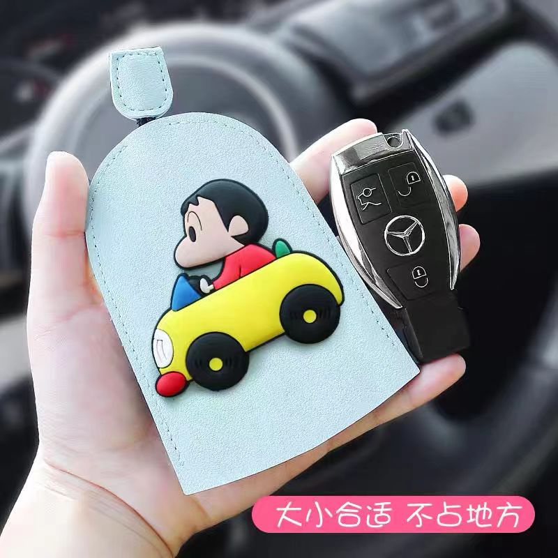 Tas Penyimpanan Kunci Mobil Motif Kartun Lucu
