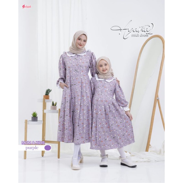AYANA MIDI DRESS MOM & KIDS VOL. 2