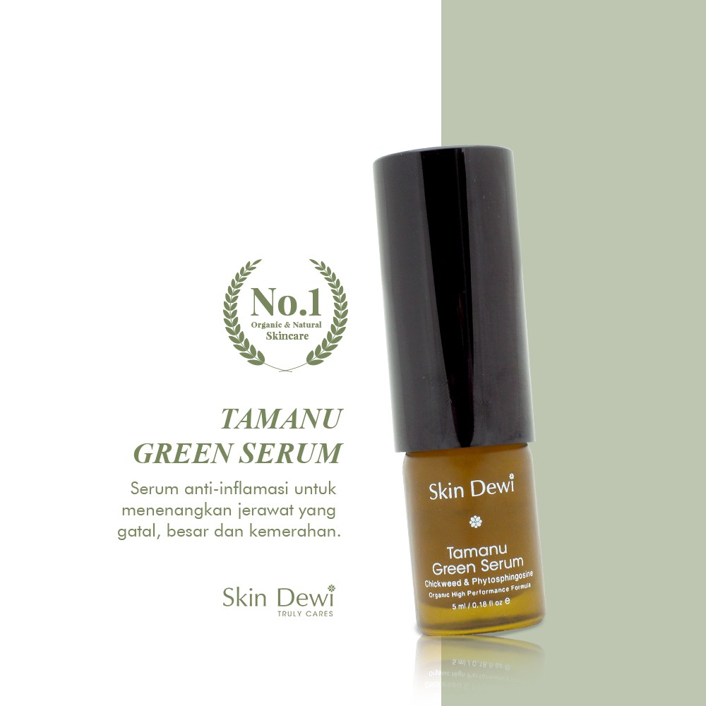 

Skin Dewi Tamanu Green Serum 5ml (Skincare Organic)