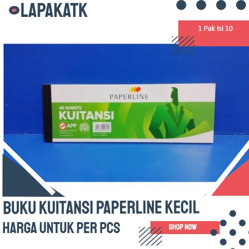 

Buku Kwitansi kecil sidu / Buku kwitansi kecil paperline ++