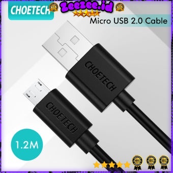 Kabel Charger Micro USB Fast Charging 2.4A 1.2 Meter - AB003 - Black