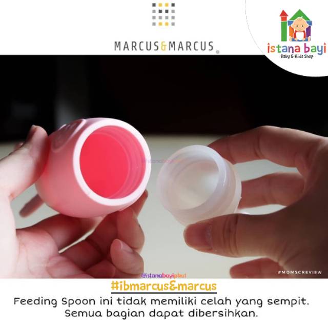 Marcus and Marcus Feeding Spoon Dispenser Botol Sendok Mpasi