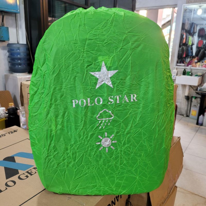 Raincoat Raincover Jas Hujan  Cabutan Tas Polo Star Original