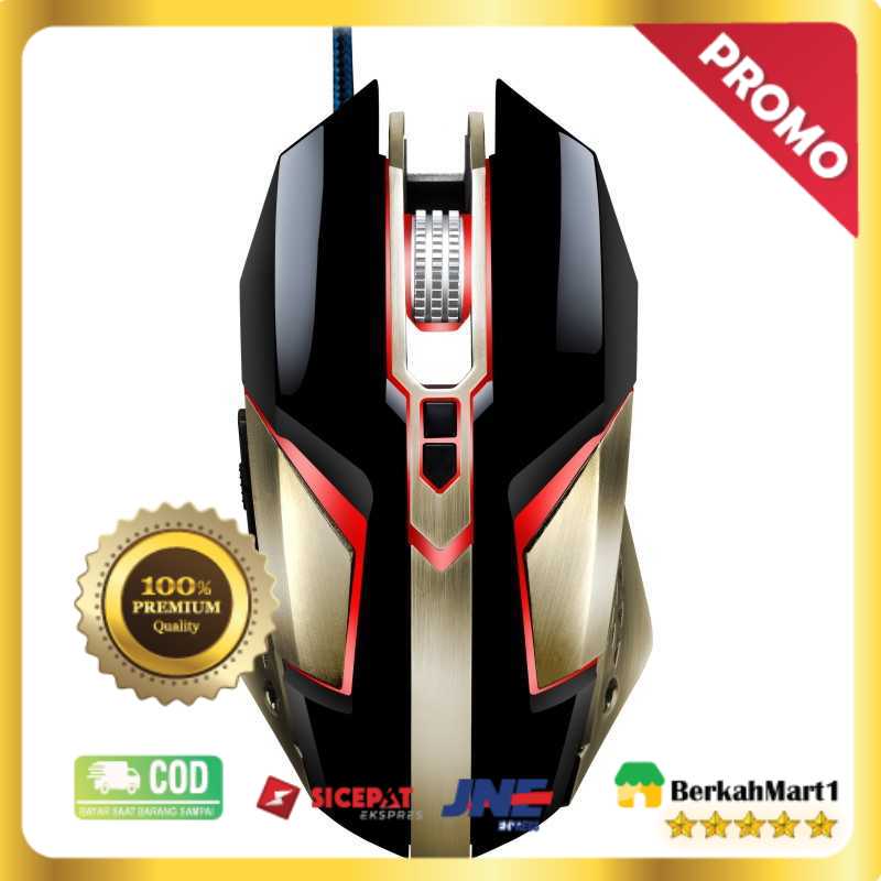 Leopard Mouse Gaming LED RGB 3200 DPI - T03