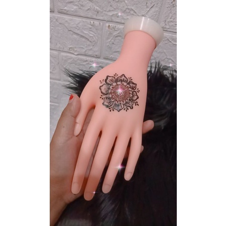 tangan Palsu buat Latihan henna Bahan Silikon