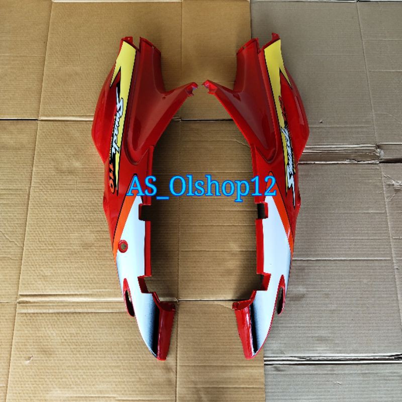NEW BODY BELAKANG KANAN KIRI SMASH 110 LAMA / OLD MERAH