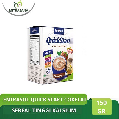 

Entrasol Quick Start Choc 150 Gr