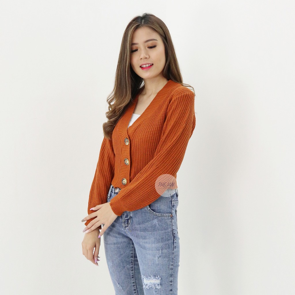 Elena cardi rajut -Thejanclothes