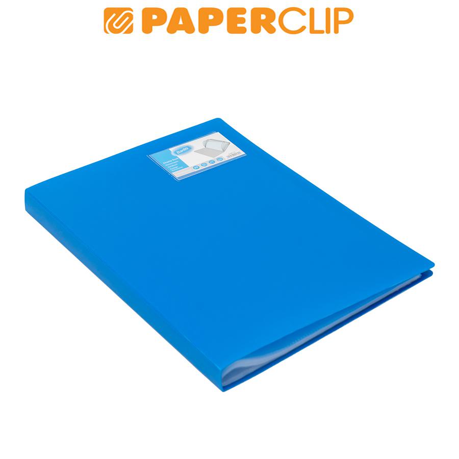 

DISPLAY BOOKS / CLEAR HOLDER BANTEX 3187 FOLIO 60 11 COBALT BLUE