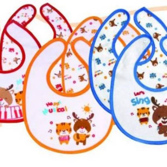 Kiddy ( 3773 ) Slaber / tatakan iler isi 2pcs