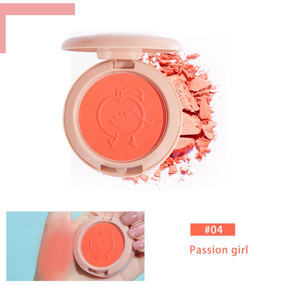 [100% ORIGINAL】【READY】 BPOM SANIYE Blush On Original Blusher Cheek Pressed Powder Blushed Matte  - TRAVEL FRIENDLY