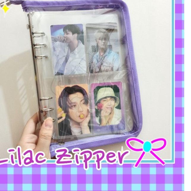 

Pasti Laris LC A5 R6 Binder Resleting Zipper Binder File A5 Ring 6 Binder Clear Mika PVC..