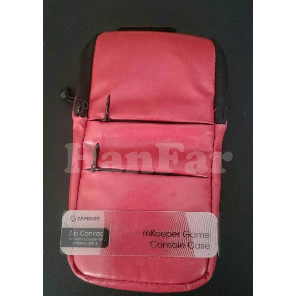 CAPDASE mKeeper Game Console Case for PSV , Nintendo 3DS DLL - Red ORI