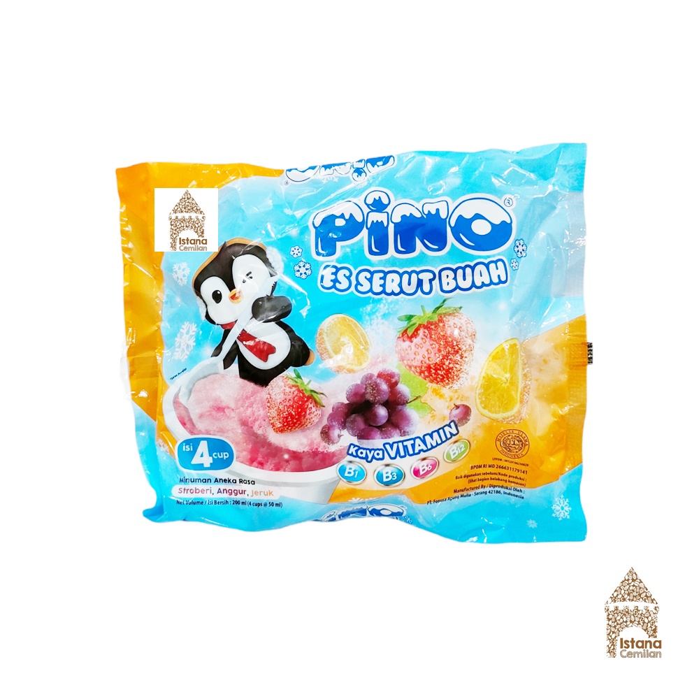 

Pino Ice Cup Es Serut Buah (Isi 4 Pcs)