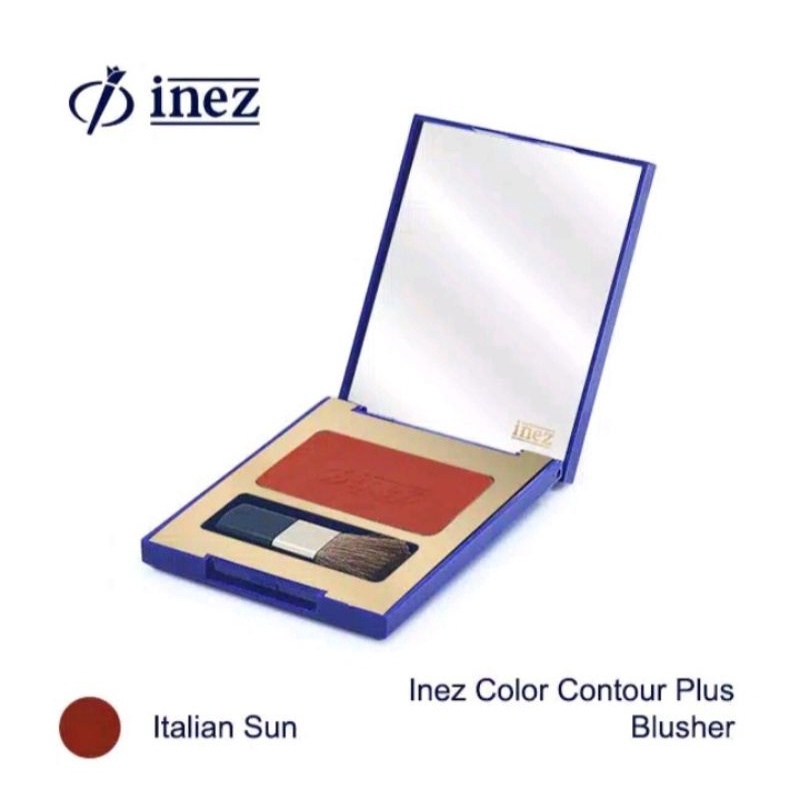 Inez Color Contour Plus Blusher Blush on 100% ORIGINAL