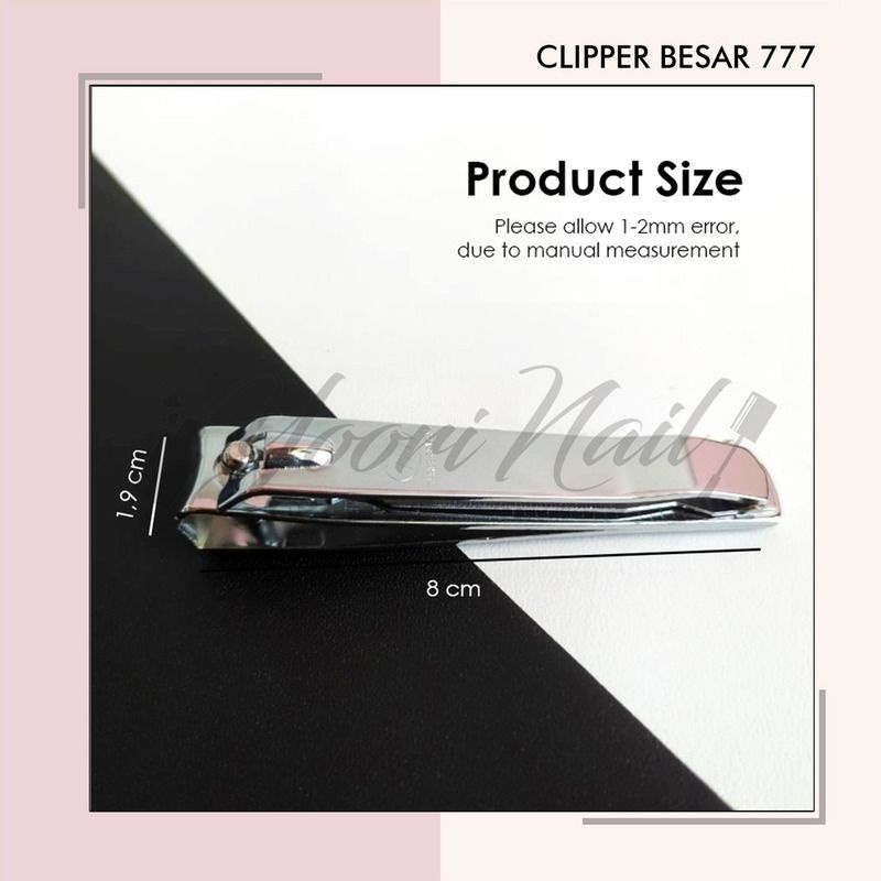 Gunting kuku kecil besar jumbo gunting kuku big nail clipper 777 gunting kuku murah nail cliper