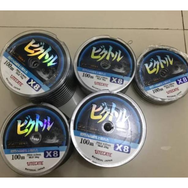 Senar Pe X8 100 Meter Utecate