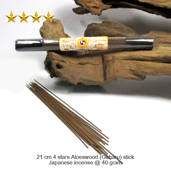 Dupa/hio wangi harum sukhavati gaharu premium stick japanese incense 21cm 4 stars 40gram