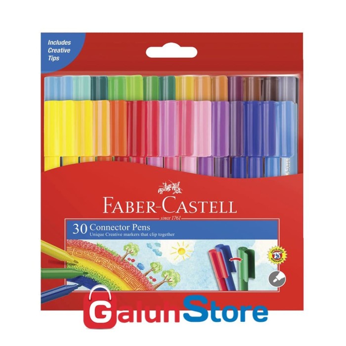 

Diskon Faber Castell Connector Pens Isi 30 Murah