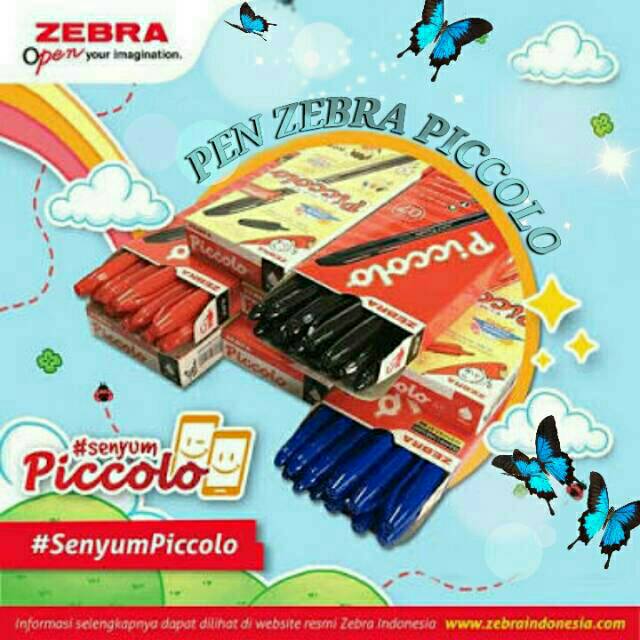 

Pulpen Zebra Piccolo BTS : Back To School