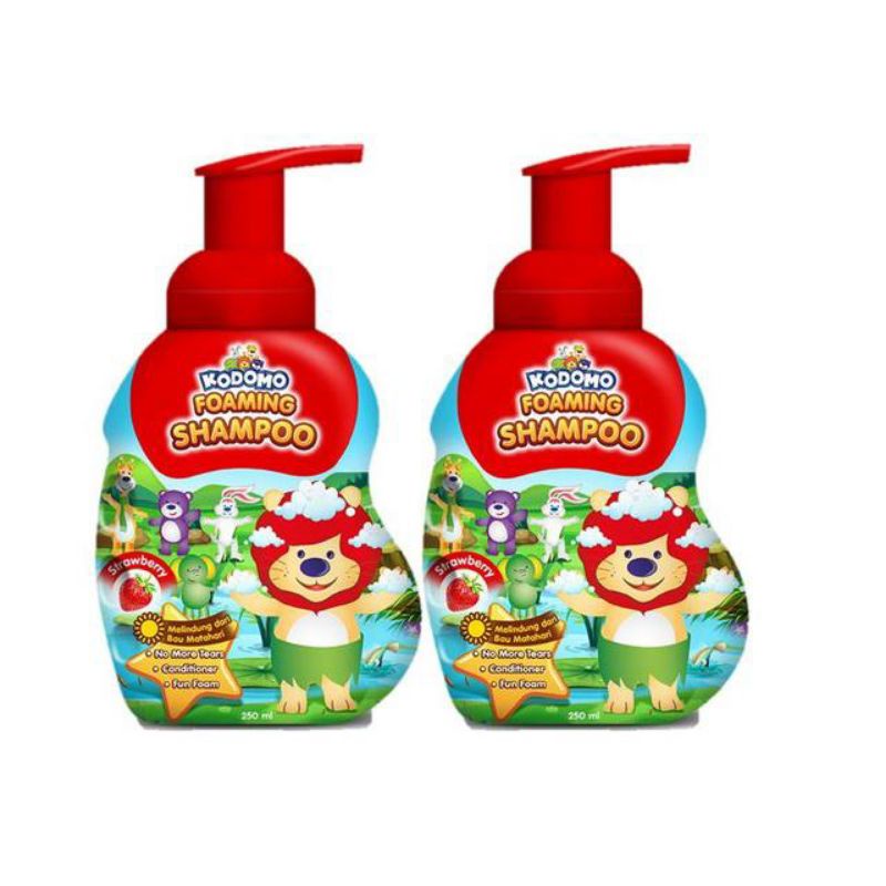Kodomo Bodywash dan Shampoo Botol 250 ml -