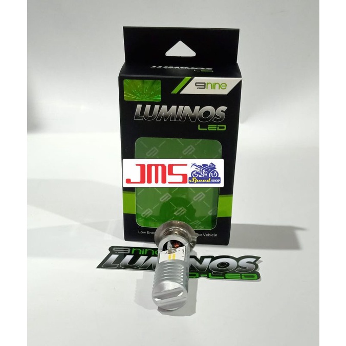 bohlam lampu depan 9nine luminos LED mh1 mio beat vario 110/125 supra blade Jupiter z mx fu soul mio j xeon