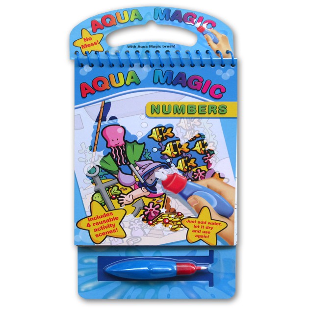 

Activity book - Aqua Magic Numbers with Brush