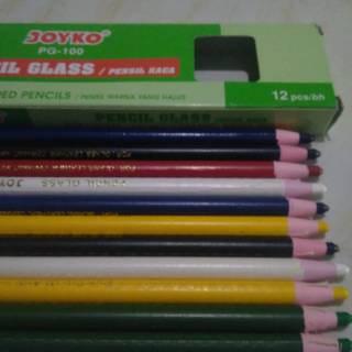  Pensil  jahit warna pensil  kaca  pensil  glass glass 